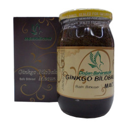 Ginkgo Bilobalı Ballı Bitkisel Karışım Cam Kavanoz 450 Gr - 4