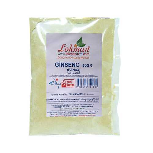 Ginseng Öğütülmüş 50 Gr Paket - 2