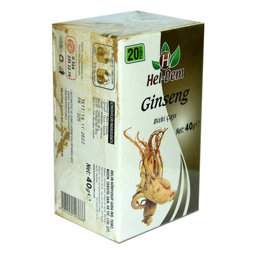 Ginsengli Bitkisel Çay 2 Gr x 20 Süzen Poşet 40 Gr - 3
