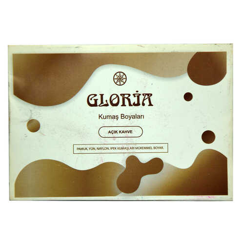 Kumaş Boyası Açık Kahve 10 Gr Paket - 1