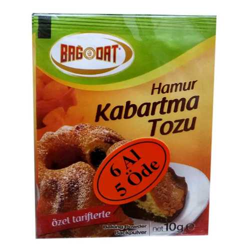 Hamur Kabartma Tozu 10 Gr X 5 Paket - 1