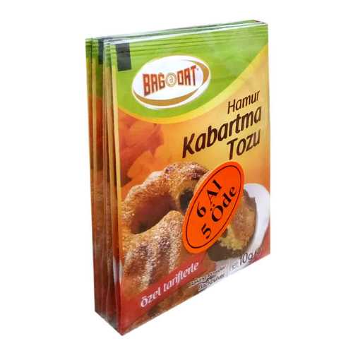 Hamur Kabartma Tozu 10 Gr X 5 Paket - 2
