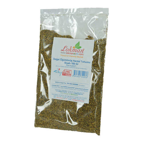 Hardal Tohumu Öğütülmüş Doğal Siyah 100 Gr Paket - 4