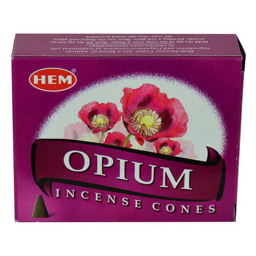 Haşhaş Kokulu 10 Konik Tütsü - Opium - 1