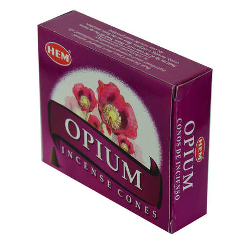 Haşhaş Kokulu 10 Konik Tütsü - Opium - 4
