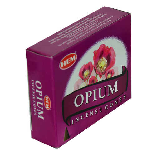 Haşhaş Kokulu 10 Konik Tütsü - Opium - 5