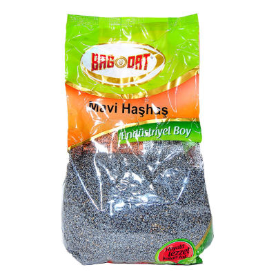 Haşhaş Tohumu Tane Doğal Mavi 1000 Gr Paket - 1