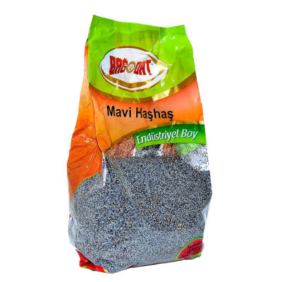 Haşhaş Tohumu Tane Doğal Mavi 1000 Gr Paket - 3