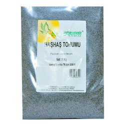 Haşhaş Tohumu Tane Doğal Mavi 1000 Gr Paket (1)