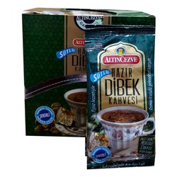 Hazır Dibek Kahvesi Sütlü Şekerli 10 Gr X 20 Pkt (1)