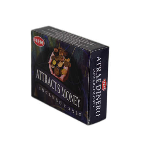 Paranın Cezbi Para Çekme Kokulu 10 Konik Tütsü - Attracts Money Incense Cones - 3