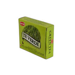 Yeşil Çay Kokulu 10 Konik Tütsü - Green Tea Incense Cones - 3