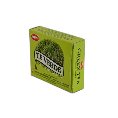 Yeşil Çay Kokulu 10 Konik Tütsü - Green Tea Incense Cones - 3
