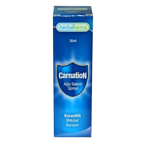 Ağız Bakım Spreyi Carnation Karanfilli Bitkisel Karışım 30 ML - 3