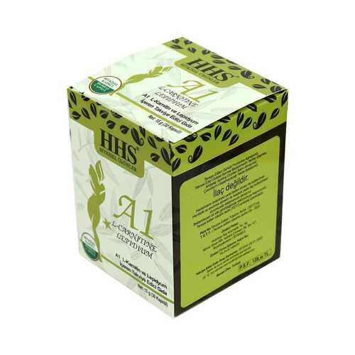 A1 L-Carnitine Lepidium Bitkisel 30 Kapsül X 12 Adet - 4