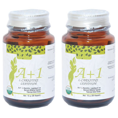 A1 L-Carnitine Lepidium Bitkisel 30 Kapsül X 2 Adet - 6