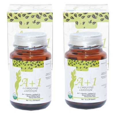 A1 L-Carnitine Lepidium Bitkisel 30 Kapsül X 2 Adet - 8