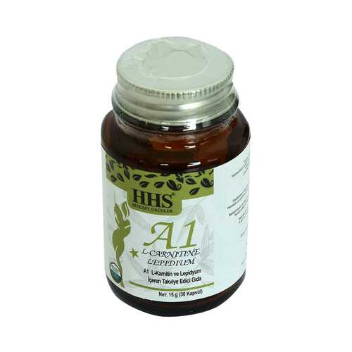 A1 L-Carnitine Lepidium Bitkisel 30 Kapsül X 2 Adet - 1