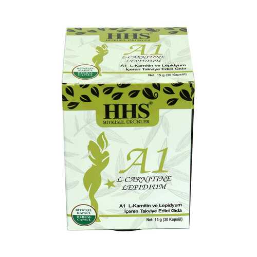 A1 L-Carnitine Lepidium Bitkisel 30 Kapsül X 2 Adet - 2