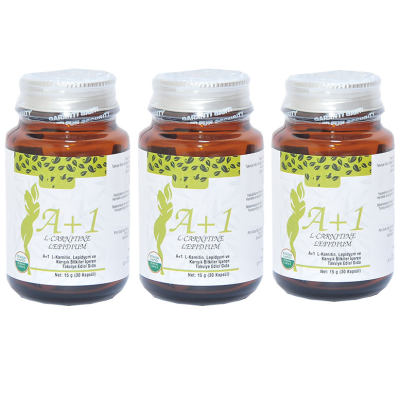 A1 L-Carnitine Lepidium Bitkisel 30 Kapsül X 3 Adet - 6