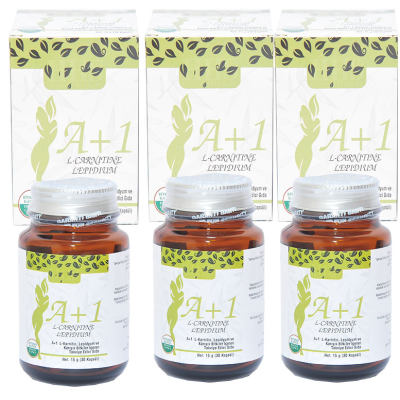 A1 L-Carnitine Lepidium Bitkisel 30 Kapsül X 3 Adet - 8