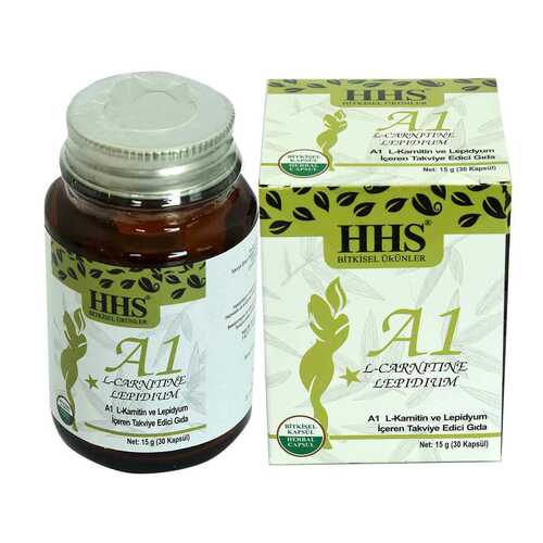 A1 L-Carnitine Lepidium Bitkisel 30 Kapsül X 60 Adet - 5