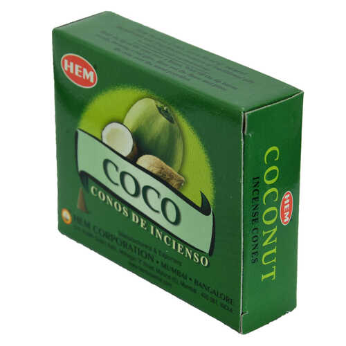 Hindistan Cevizi Kokulu 10 Konik Tütsü - Coconut - 4