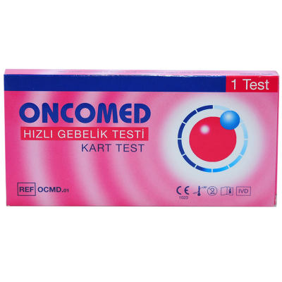 Hızlı Gebelik Testi - 1 Kart Test - 1
