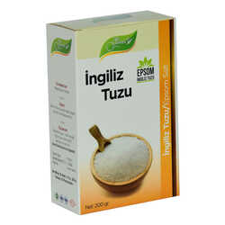 İngiliz Tuzu Yenilebilir Epsom Salt Magzenyum Sülfat 200 Gr - 3