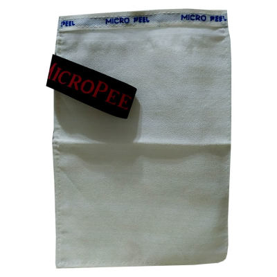 İpek Karma Cilt İçin Banyo Kesesi Beyaz 16X25 - 1