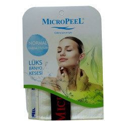 İpek Karma Cilt İçin Banyo Kesesi Beyaz 16X25 (1)