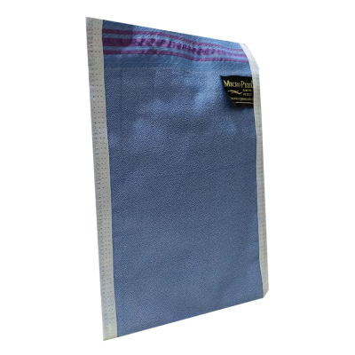 İpek Sırt ve Vücut Kesesi Mavi 17X25 - 3