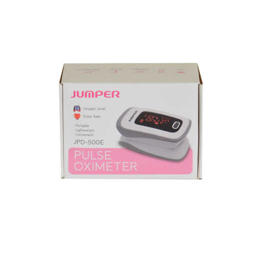 Dijital Pulse Oksimetre Parmaktan Nabız Ölçer Taşınabilir Oximeter JPD-500E - 1