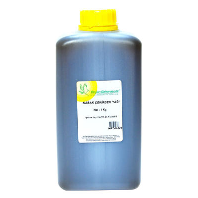 Kabak Çekirdeği Yağı Pet Bidon 1000 Gr - 1