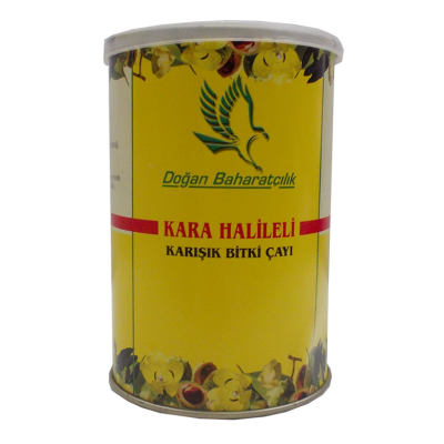 Kara Halileli Karışık Bitkisel Çay 100Gr Teneke Kutu - 1