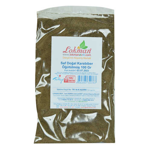Karabiber Doğal Öğütülmüş Saf 100 Gr Paket - 2