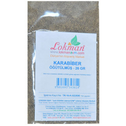 Karabiber Doğal Öğütülmüş Saf 26 Gr Paket (1)
