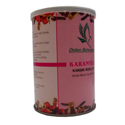Karanfilli Karışık Bitkisel Çay 100 Gr Teneke Kutu - 3