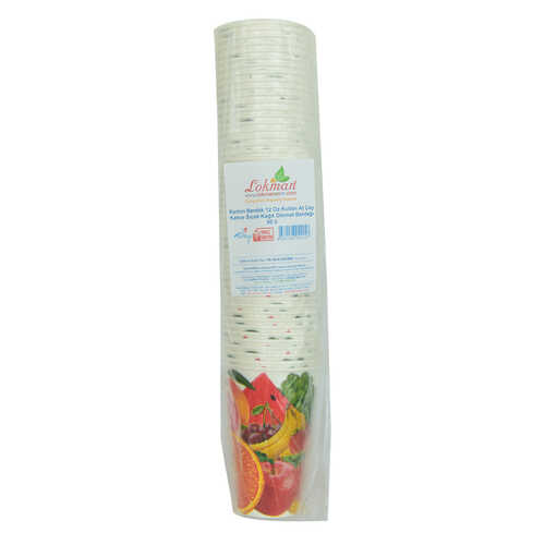 Karton Bardak 12 Oz Kullan At Çay Kahve Sıcak Kağıt Otomat Bardağı 50 li 1 Paket - 2