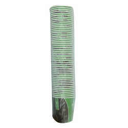 Karton Bardak 8 Oz Kullan At Çay Kahve Sıcak Kağıt Otomat Bardağı 50 li 1 Paket - 3