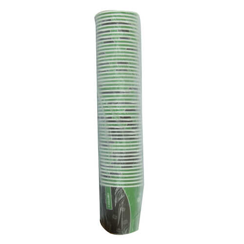 Karton Bardak 8 Oz Kullan At Çay Kahve Sıcak Kağıt Otomat Bardağı 50 li 1 Paket - 3
