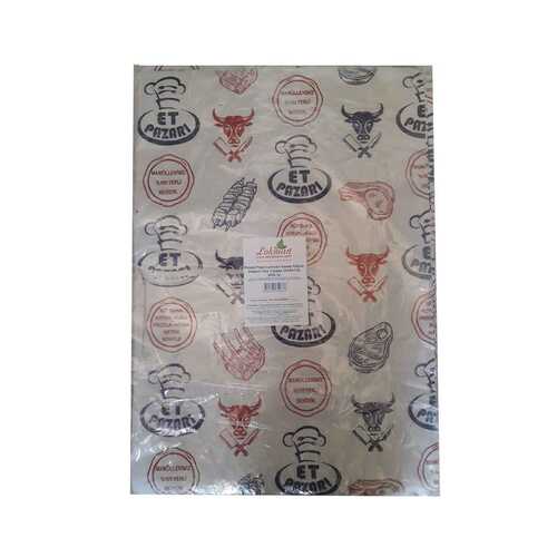 Kasap Plast Lamineli Kasap Kağıdı Desenli Düz Tabaka 35X50 Cm 5000 Gr 1 Paket - 1