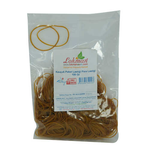 Kauçuk Paket Lastiği Para Lastiği 100 Gr Paket - 1