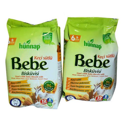 Keçi Sütlü Bebe Bisküvisi 2 x 200 Gr - 1