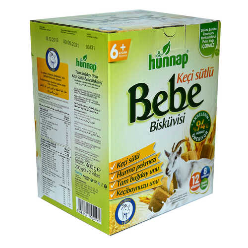 Keçi Sütlü Bebe Bisküvisi 2 x 200 Gr - 4