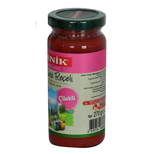 Keçi Sütü Reçeli Çilekli Glutensiz Cam Kavanoz 270 Gr - 2