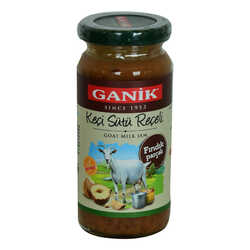 Keçi Sütü Reçeli Fındık Parçalı Glutensiz Cam Kavanoz 270 Gr