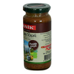 Keçi Sütü Reçeli Fındık Parçalı Glutensiz Cam Kavanoz 270 Gr (1)