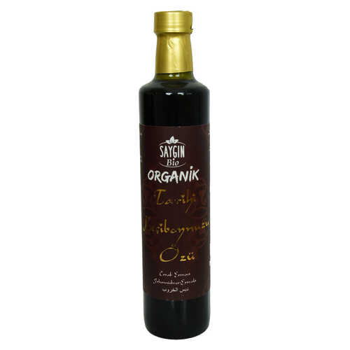 Keçiboynuzu Özü Harnup Özü Tarihi Organik Cam Şişe 680 Gr - 1