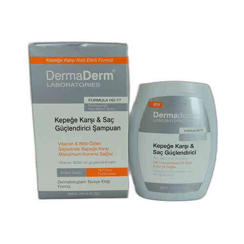 Kepeğe Karşı Saç Güçlendirici Vitamin ve Bitki Özlü Şampuan 300 ML - 4